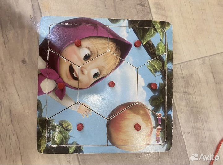 Теремок логический, пазлы, головоломка hasbro