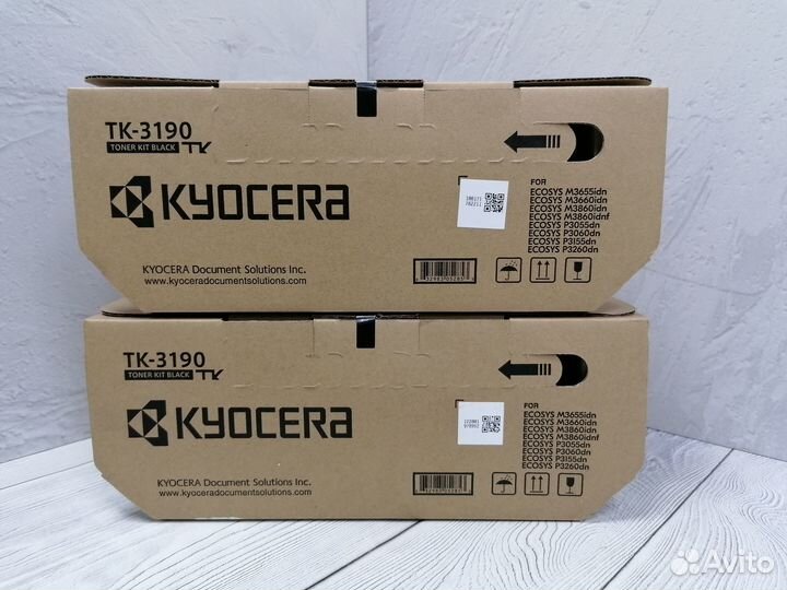 Картриджи оригинальные Kyocera TK-3190