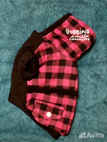 Теплая курточка для собаки/ кошки размер S