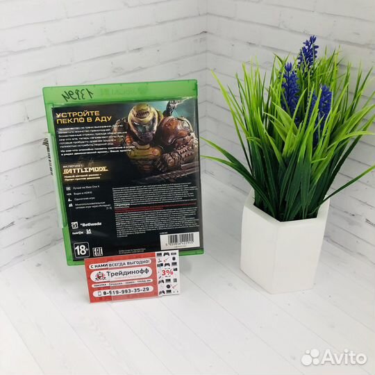 Диск Xbox One doom Eternal