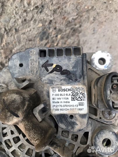 Генератор Ваз kalina 2