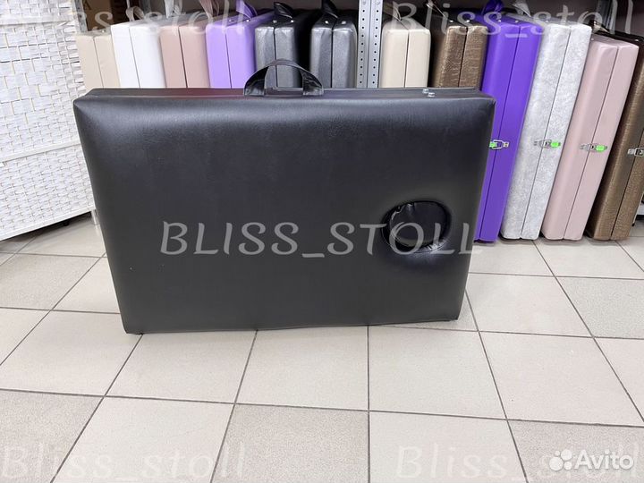 Кушетка с третьей секцией с вырезом для лица