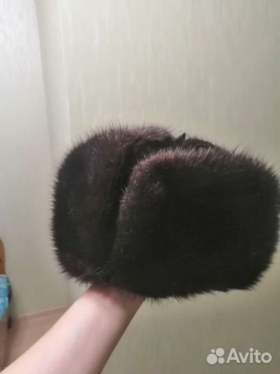 Мужская норковая шапка