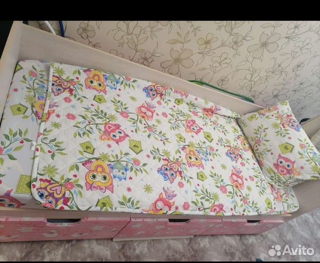 Кровать для девочек от 3х лет