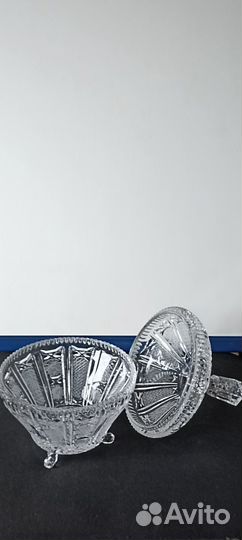 Ваза хрустальная СССР