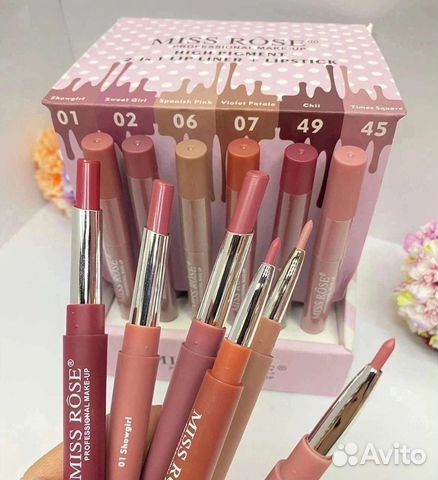 Помада + карандаш