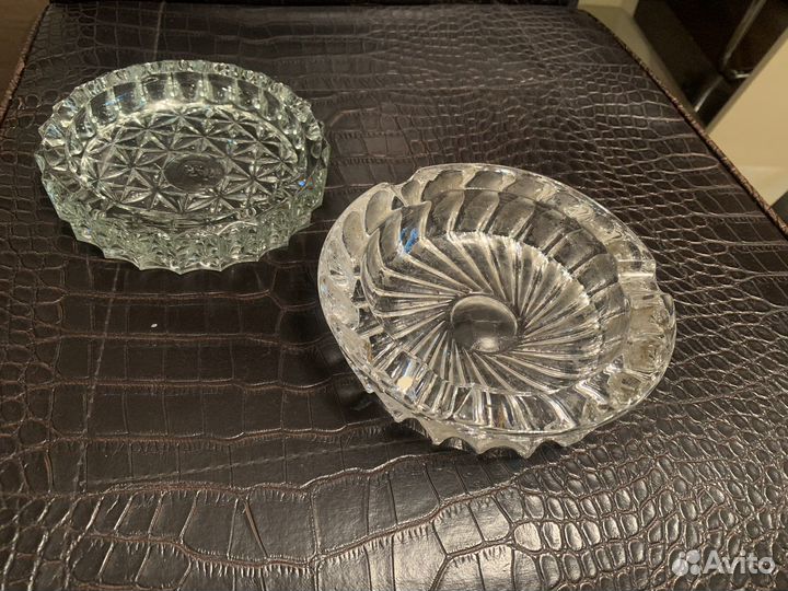 Пепельница хрустальная СССР