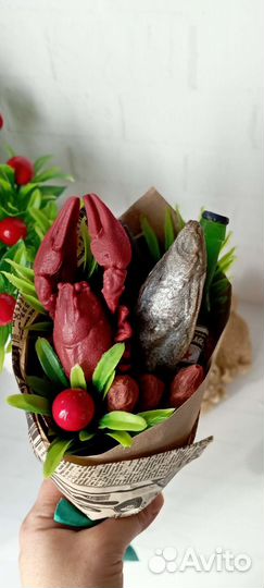 Мужской букет из мыла