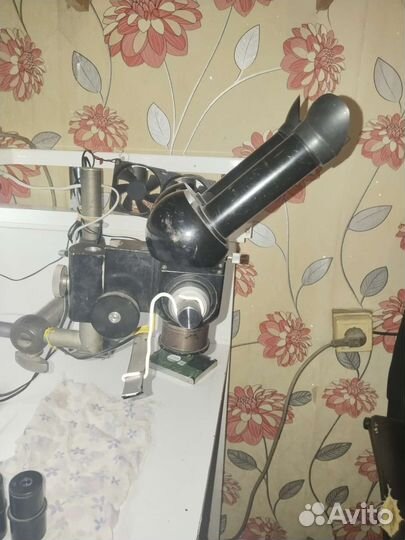 Микроскоп мбс-1 на штативе