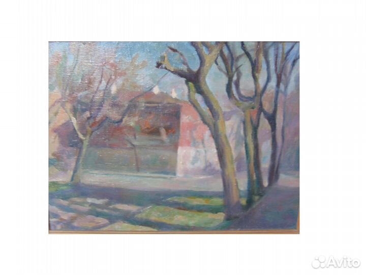 Этюд. холст. масло