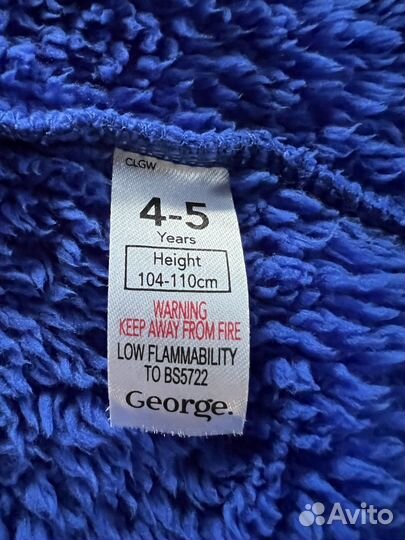 Халат детский 4/5 лет