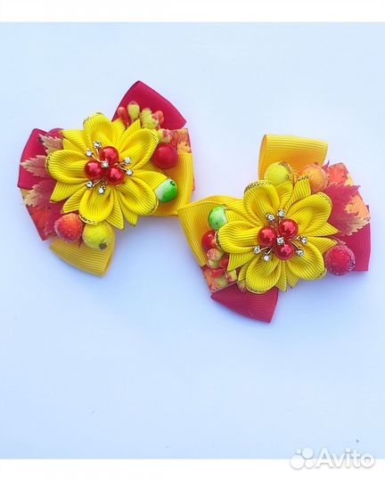 Осенние бантики