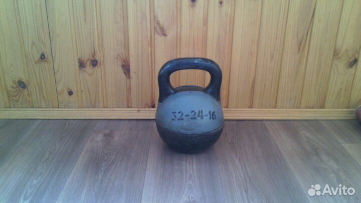 Гиря 16кг (пустая), разборная