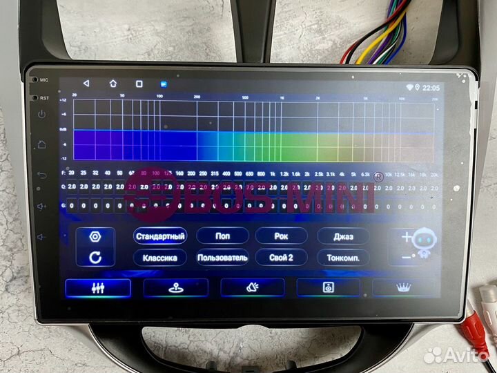 Магнитола android Hyundai Solaris 4/64 с DSP