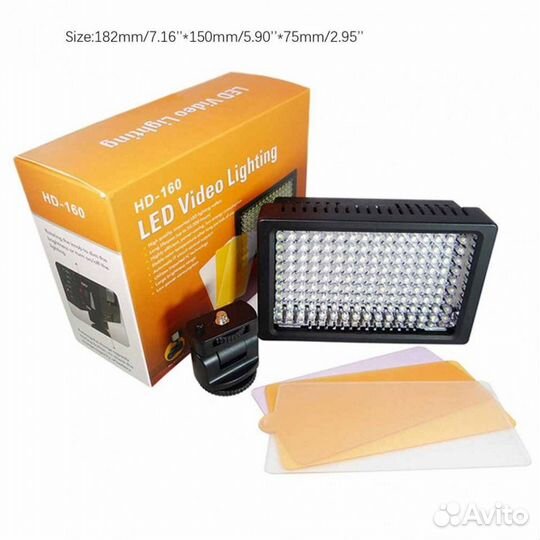 Светодиодная лампа для фото и видео съемки