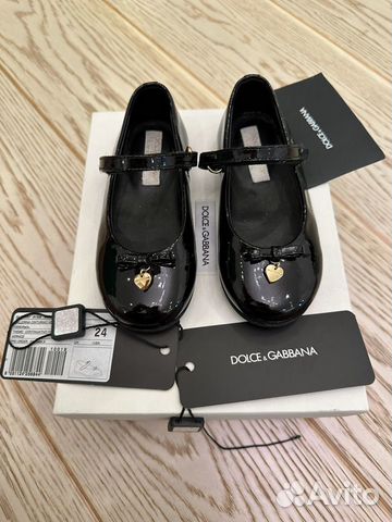 Туфли для девочки dolce&gabbana (оригинал)