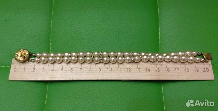 Винтаж бусы чешские цветочки