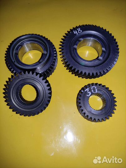 Скоростные пары 34/44, 30/48 пятая и шестая пары