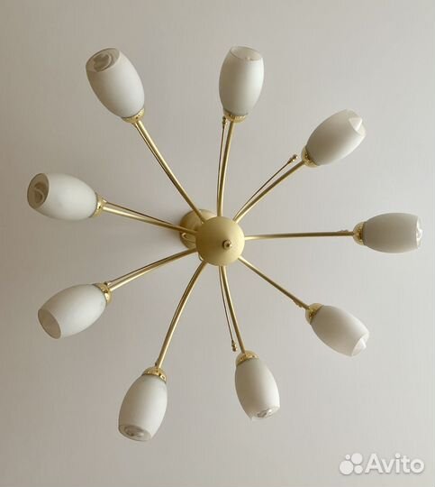 Люстра потолочная подвесная бу