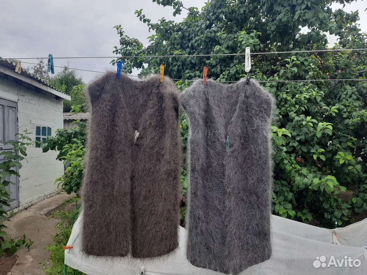 Продам носки коз.пух,жилетки