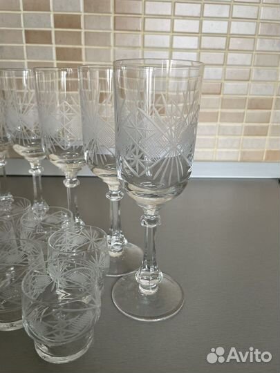 Хрустальные фужеры