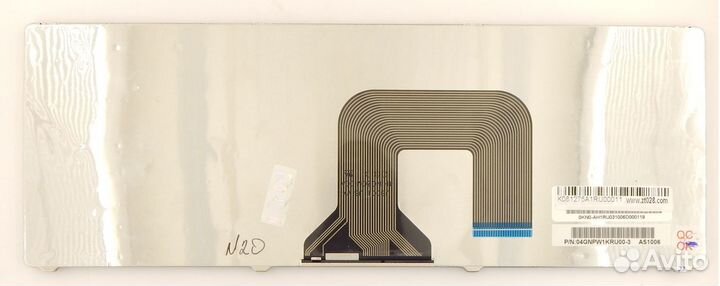 Клавиатура для Asus N20 p/n: NSK-UB00R, 9J.N0Z82.0