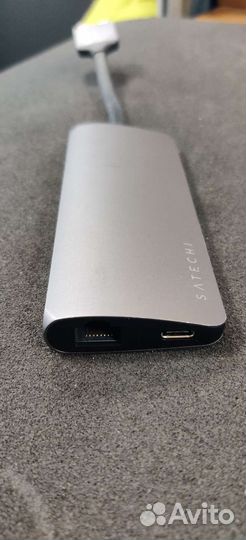 Док Saatchi Type-C dual multimedia adapter macbook