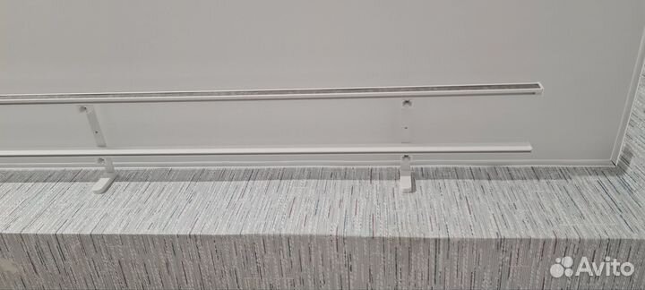 Карниз стеновой алюминиевый 200см