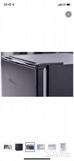 Минихолодильник Nofdfrost NR506B, черный