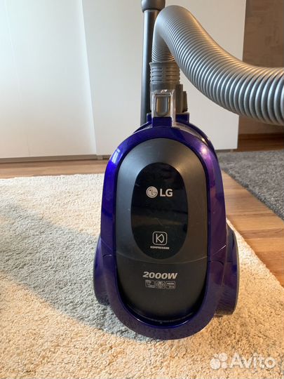Пылесос LG VK76R03HY kompressor