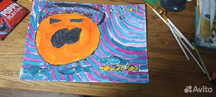 Интерьерная картина ручная работа