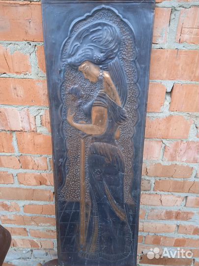 Картина медная чеканка