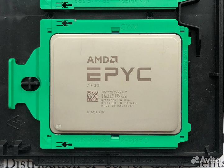 Epyc 7601 7551P 7F32 AMD CPU SP3(LGA4094)