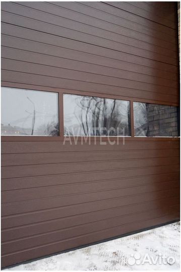 Секционные ворота для гаража