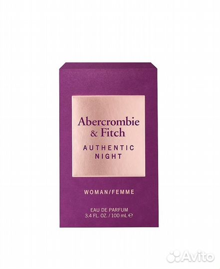 Abercrombie & fitch Authentic Night Woman