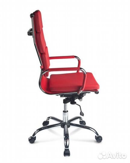 Кресло для руководителя zoom, красное (дэфо)