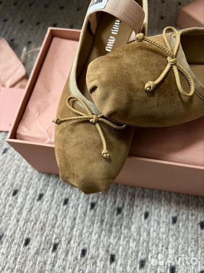 Балетки MIU MIU