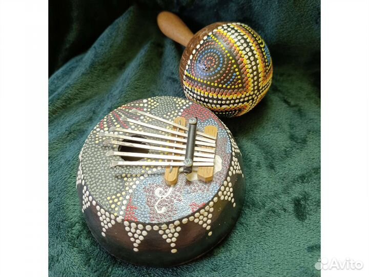 Калимба 7 нот и маракас