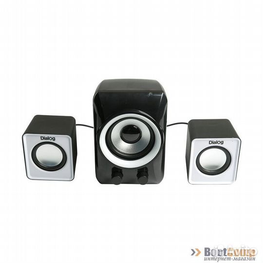 Звуковые колонки Dialog Colibri AC-202UP black-whi