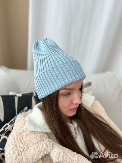 Шапка женская меринос