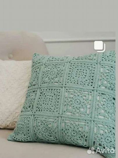 Наволочка декоративная крючком