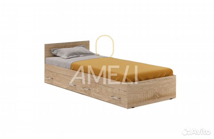 Кровать с ящиками