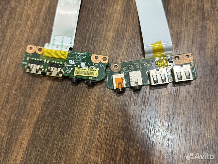 Правая плата usb acer v3-772g