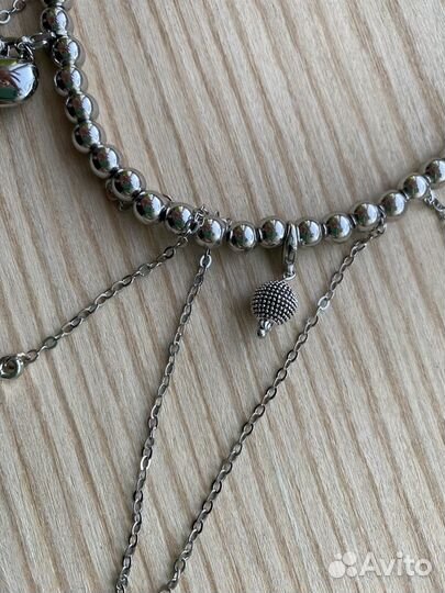 Ожерелье с цепями