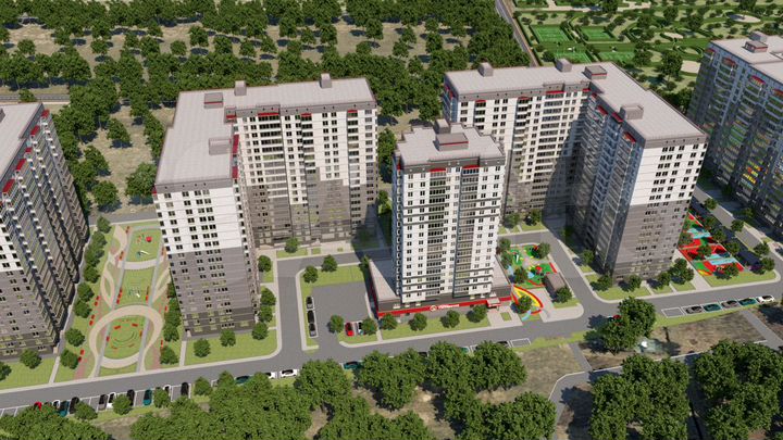 Квартира-студия, 33 м², 15/19 эт.