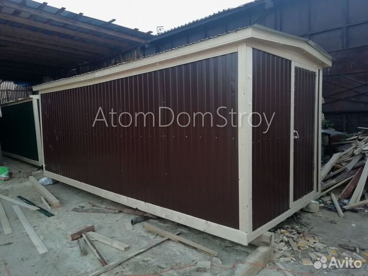 Вагончик с надежной крышей