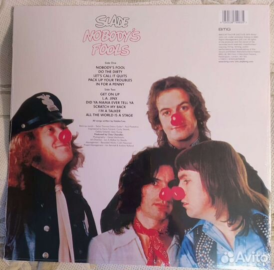 Slade Nobodys Fools Новая LP 2023 Color SS