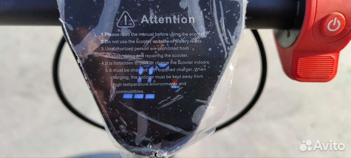 Электросамокат новый 15,5ah, 48v