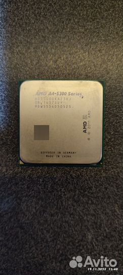 AMD A4-5300 + башня