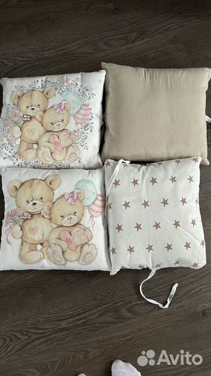 Бортики подушки в кроватку 12 шт